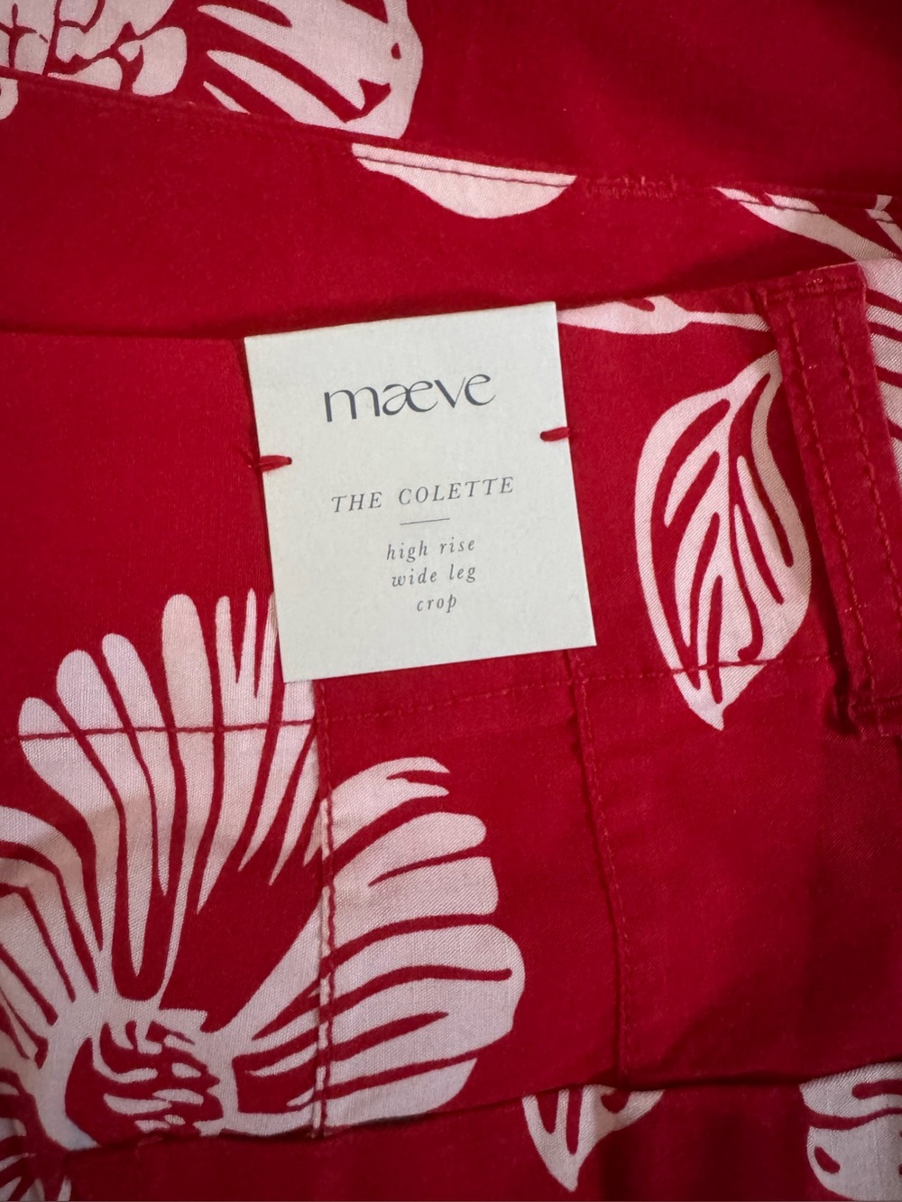 NWT Size 32 - Maeve Colette High-Rise Wide-Leg Pants in Magic Fabric (US$ 138) - Picture 9 of 11